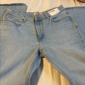 Wrangler Denim in Soft Blue